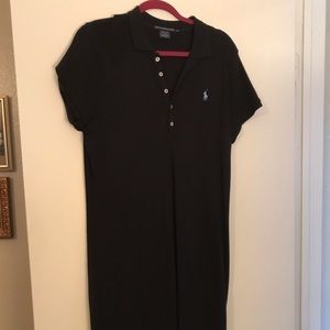 Polo collared dress